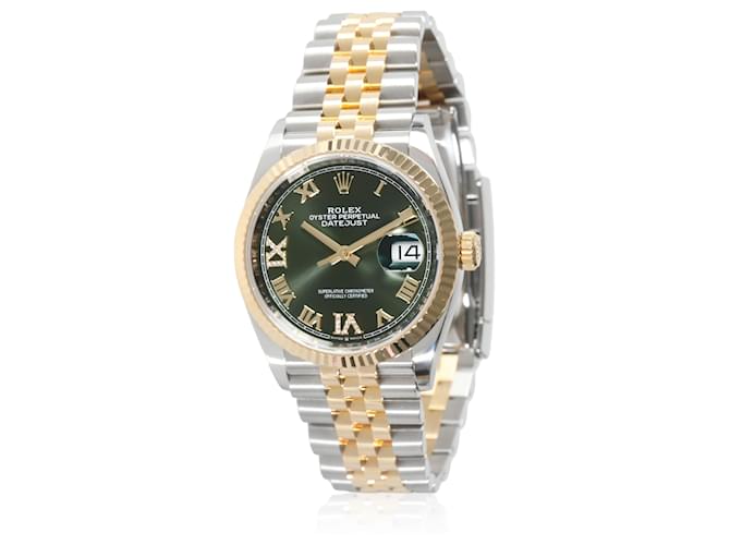 Relógio unissex Rolex Datejust 126233 em aço inoxidável 18kt/ouro amarelo  ref.1393500