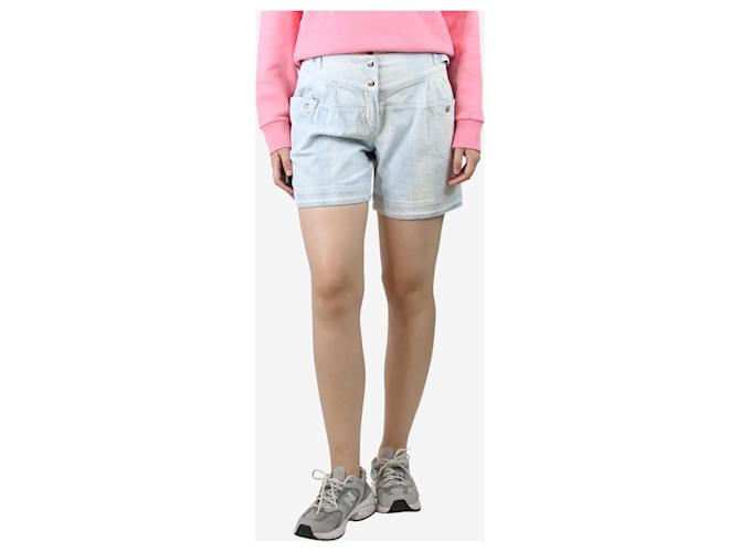 Emilio Pucci Short en denim bleu - taille UK 10 Coton  ref.1393582