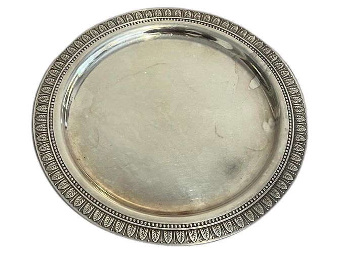 Christofle Silberplatte 13 cm