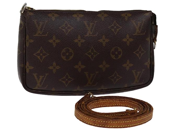 LOUIS VUITTON Monogramm Pochette Accessoires Tasche M51980 LV Auth 75035 Leinwand  ref.1393790