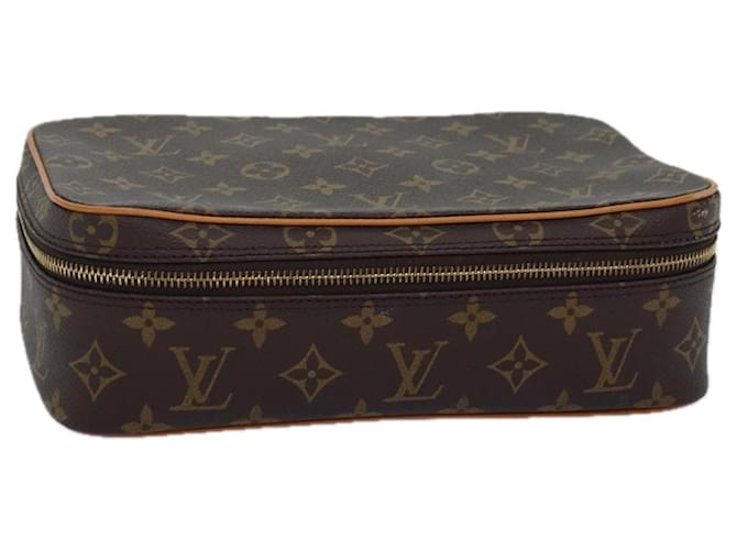 LOUIS VUITTON Monogramm Trousse Boite Kosmetiktasche M47640 LV Auth 74906 Leinwand  ref.1393802