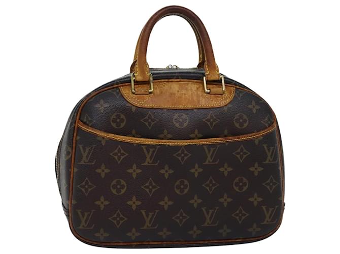 Bolsa de mão LOUIS VUITTON Monograma Trouville M42228 Autenticação de LV bs14125 Lona  ref.1393811