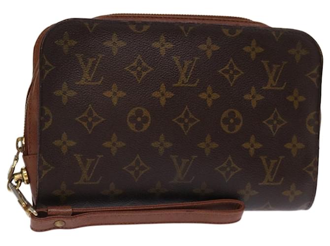 LOUIS VUITTON Monogram Orsay Clutch Bag M51790 LV Auth 74904 Cloth  ref.1393827