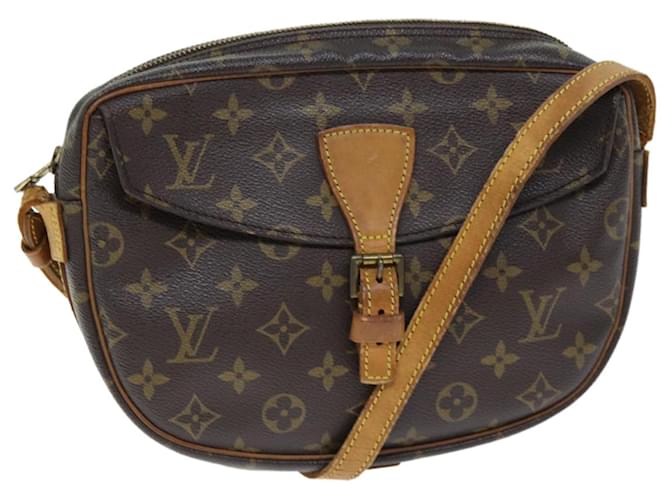 LOUIS VUITTON Monogram Jeune Fille MM Sac à bandoulière M51226 Auth LV 74068 Toile Monogramme  ref.1393872