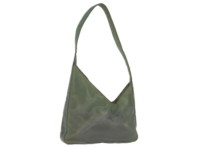 PRADA Shoulder Bag Nylon Green Auth bs14207  ref.1393876