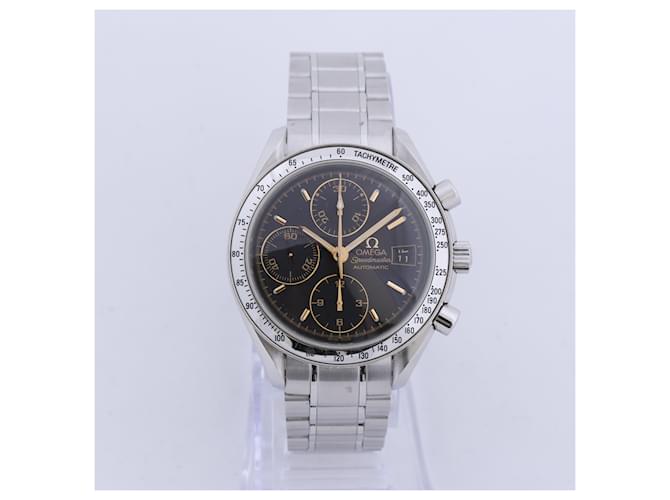 Omega Speedmaster 3513.54 59729308 SS AT Black Dial Men Watch Steel  ref.1393927