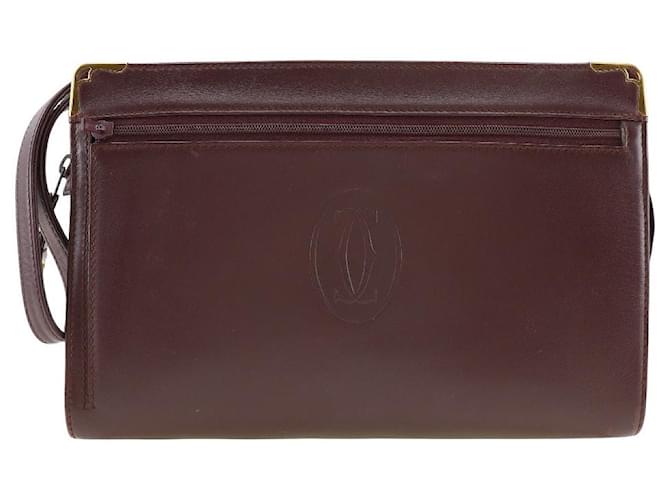 Cartier Leather Clutch Bag Leather Clutch Bag in Good condition  ref.1394036