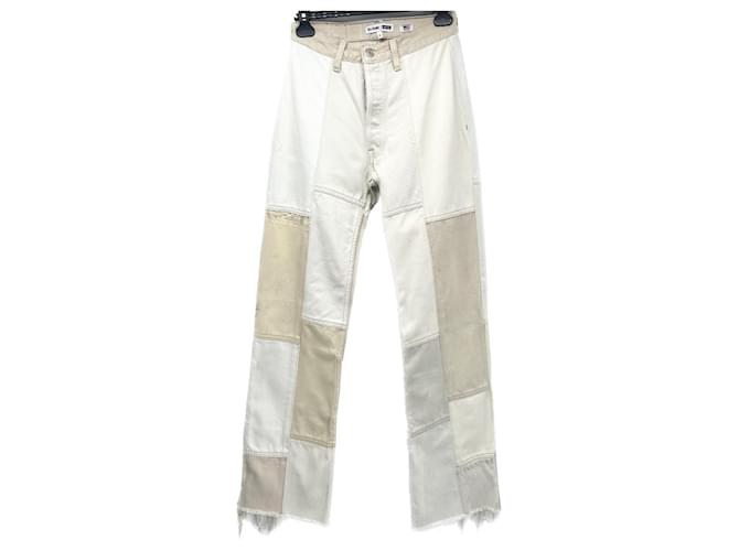 Autre Marque RE/DONE X LEVI'S  Jeans T.US 25 Cotton Beige  ref.1394082
