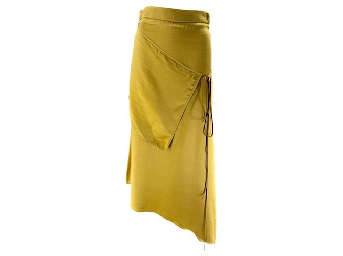 Autre Marque HELLESSY Jupes T.International S Polyester Jaune  ref.1394093