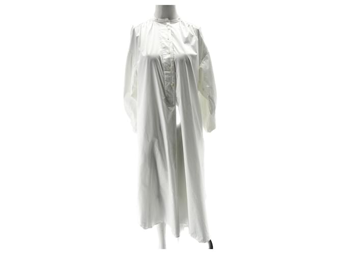 Robes COS T.FR 36 Coton Blanc  ref.1394108