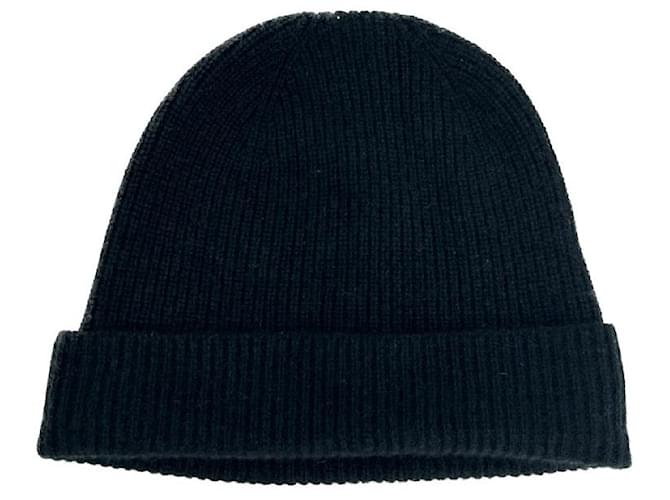 Autre Marque NON SIGNÉ / NON SIGNÉ Chapeaux T.International S Cashmere Cachemire Noir  ref.1394124