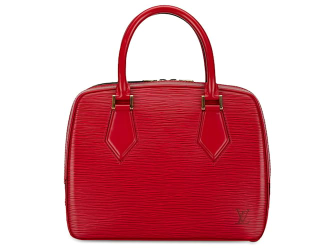 Louis Vuitton Red Epi Sablons Vermelho Couro  ref.1394195