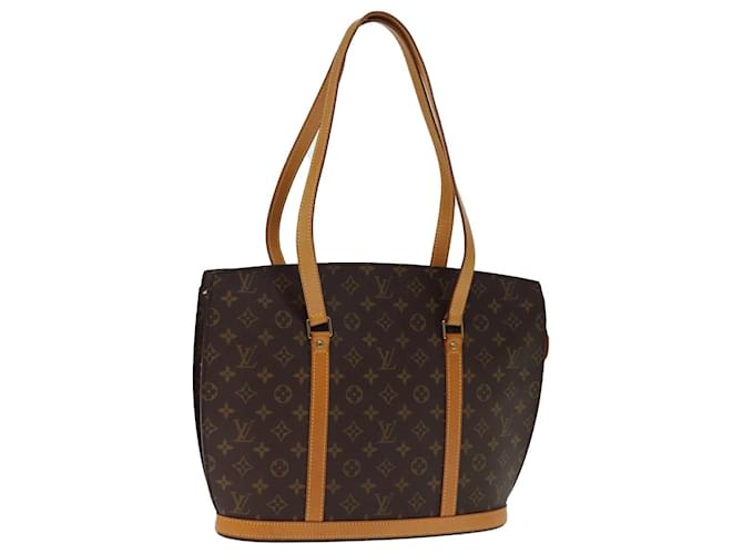 LOUIS VUITTON Babylone-Einkaufstasche mit Monogramm M51102 LV Auth 74927 Leinwand  ref.1394275