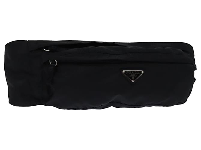 PRADA Body Bag Nylon Preto Autenticação12475  ref.1394302