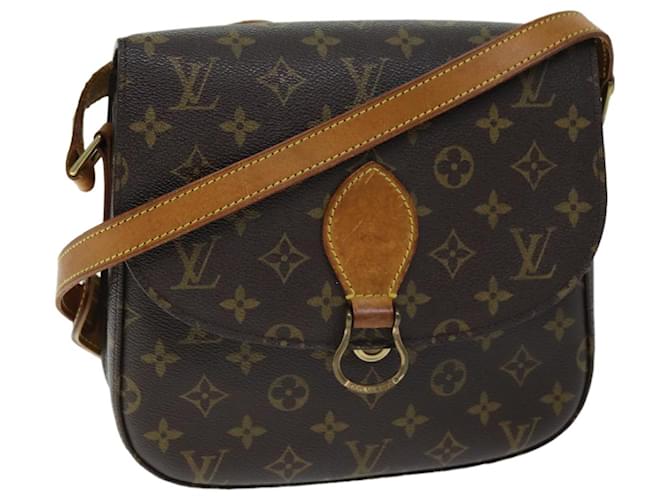 Bolso de hombro LOUIS VUITTON con monograma Saint Cloud GM M51242 LV Auth yk12431 Lienzo  ref.1394305