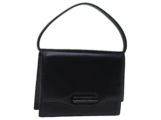 Bolsa de mão GIVENCHY em couro preto Auth bs14102  ref.1394326