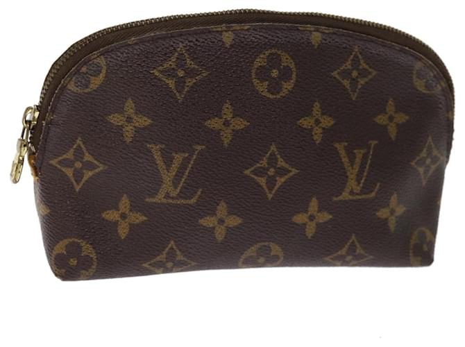 LOUIS VUITTON Monogram Pochette Cosmetic PM Cosmetic Pouch M47515 Auth bs14145 Cloth  ref.1394333