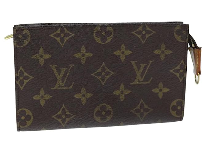 LOUIS VUITTON Monogram Bucket PM Pouch Accessory Pouch LV Auth 74447 Cloth  ref.1394375