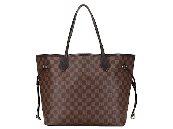 Louis Vuitton Neverfull MM Canvas Tote Bag N41358 in Good condition Cloth  ref.1394431