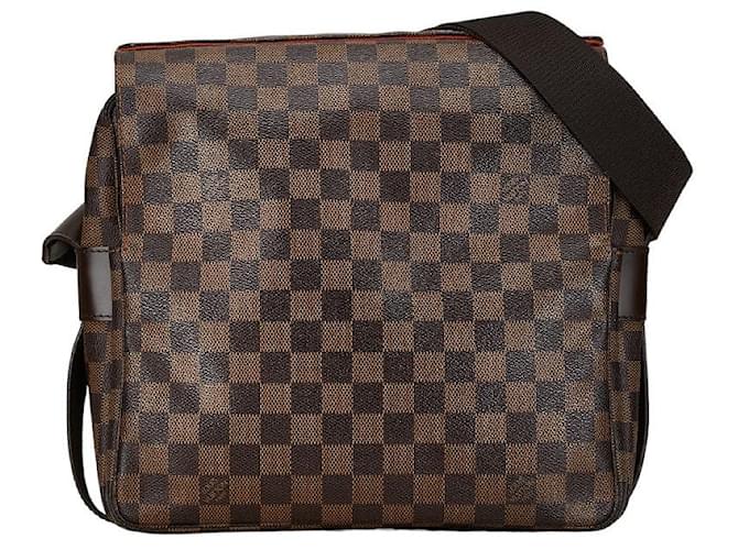 Bolso de hombro de lona Louis Vuitton Naviglio N45255 en buen estado Lienzo  ref.1394433