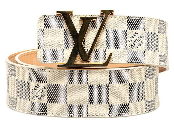 Cintura in tela con cintura iniziale Louis Vuitton M9609 in buone condizioni  ref.1394442