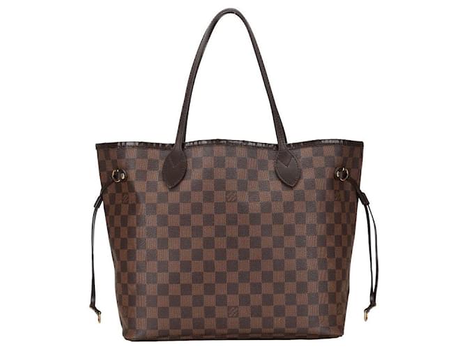 Louis Vuitton Neverfull MM Canvas Tote Bag N41358 in Good condition Cloth  ref.1394445