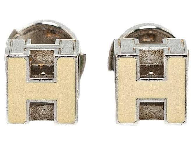 Hermès Hermes Cage D'H Earrings Metal Earrings in Good condition  ref.1394452