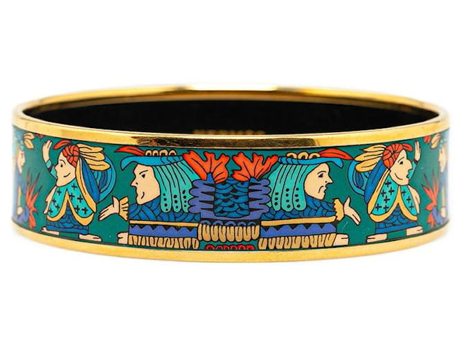 Hermès Hermes Enamel Bangle Metal Bangle in Good condition  ref.1394453