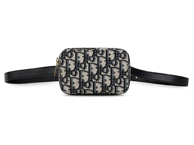 Dior Oblique Canvas Belt Bag  Canvas Belt Bag in Excellent condition Cloth  ref.1394475
