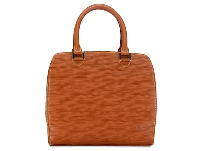 Louis Vuitton Ponneuf Leather Handbag M52058 in Good condition  ref.1394478