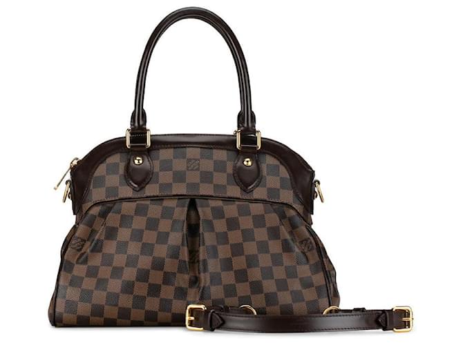Louis Vuitton Trevi PM Canvas Handbag N51997 in Good condition Cloth  ref.1394480
