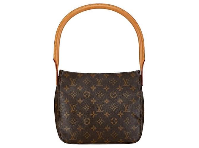 Louis Vuitton Looping MM Canvas Shoulder Bag M51146 in Good condition Cloth  ref.1394481