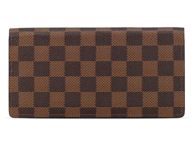 Louis Vuitton Portefeuille Sarah Canvas Lange Geldbörse N61734 in gutem Zustand Leinwand  ref.1394488