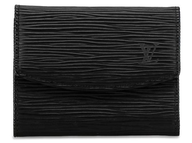 Portamonete Louis Vuitton Porte Monnaie semplice in pelle M63412 in buone condizioni  ref.1394490
