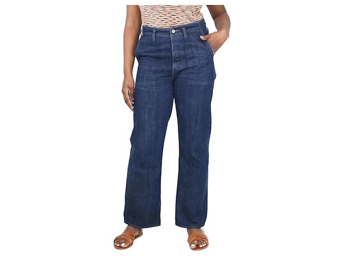 Autre Marque Jean droit en denim indigo bleu MHL - taille M Coton  ref.1394504