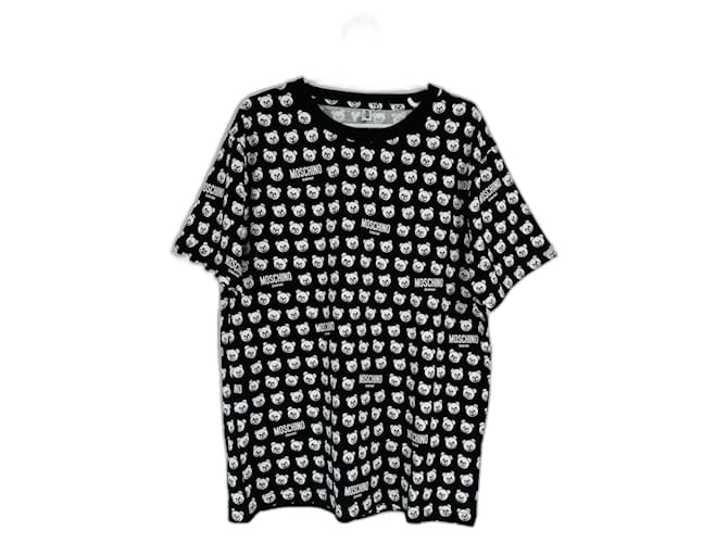 Moschino Shirts Black White Cotton Elastane  ref.1394395