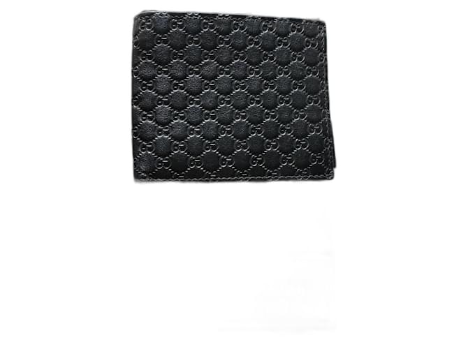 Gucci wallet Nero Pelle  ref.1394404