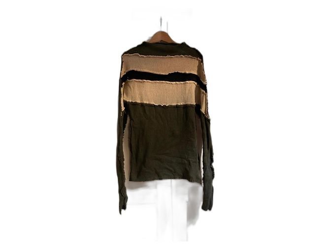 Marni Kaschmirpullover Khaki Olivgrün 