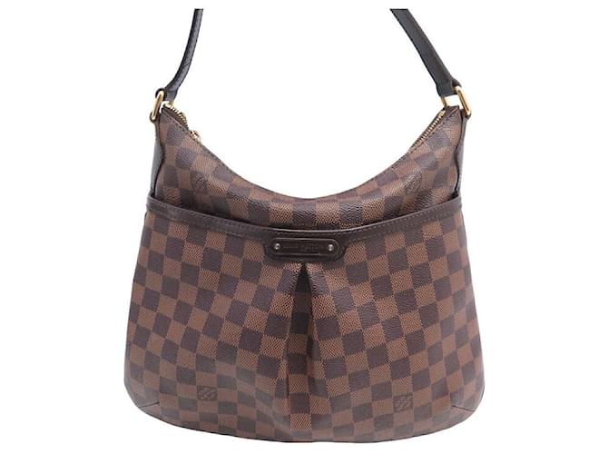 BORSA A MANO LOUIS VUITTON BLOOMSBURY PM N42251 BORSA A MANO IN TELA DAMIER EBENE Marrone  ref.1394657