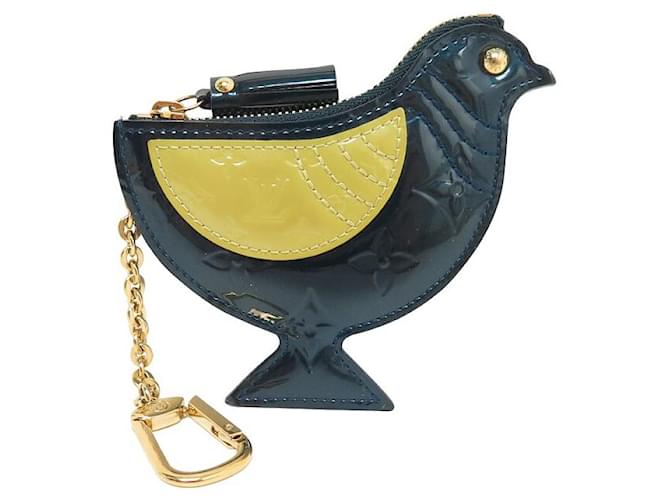 NUEVO MONEDERO LOUIS VUITTON OISEAU MONEDERO MONOGRAMA DE PIEL BARNIZADA M91405 Charol  ref.1394708