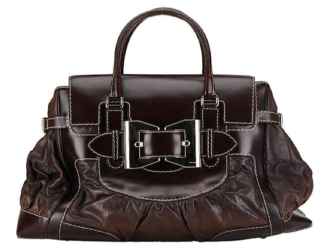 Borsa Gucci Dialux Queen Tote in pelle 189881 in buone condizioni  ref.1394731