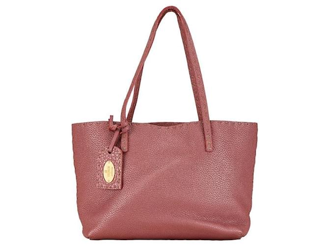 Fendi Selleria Shopper Einkaufstasche Leder Einkaufstasche 8BH099 in gutem Zustand  ref.1394739