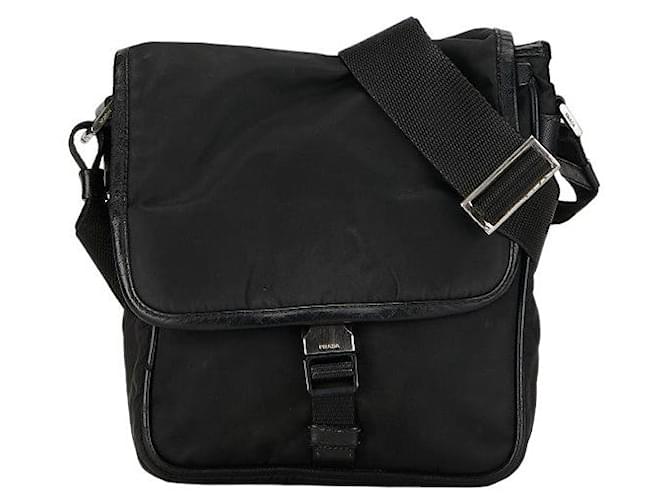 Prada Tessuto Crossbody Bag  Canvas Shoulder Bag in Good condition Cloth  ref.1394741