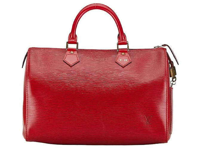 Borsa a mano in pelle Louis Vuitton Speedy 30 M43007 in buone condizioni  ref.1394797