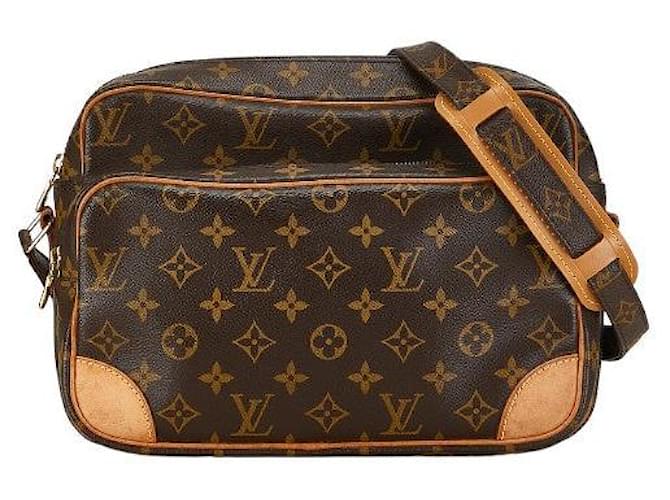 Bolso de hombro Louis Vuitton Nile Canvas M45244 en buen estado Lienzo  ref.1394807