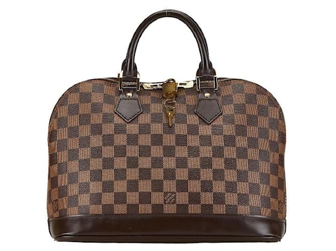 Louis Vuitton Alma PM Canvas Handbag N51131 in Good condition Cloth  ref.1394812
