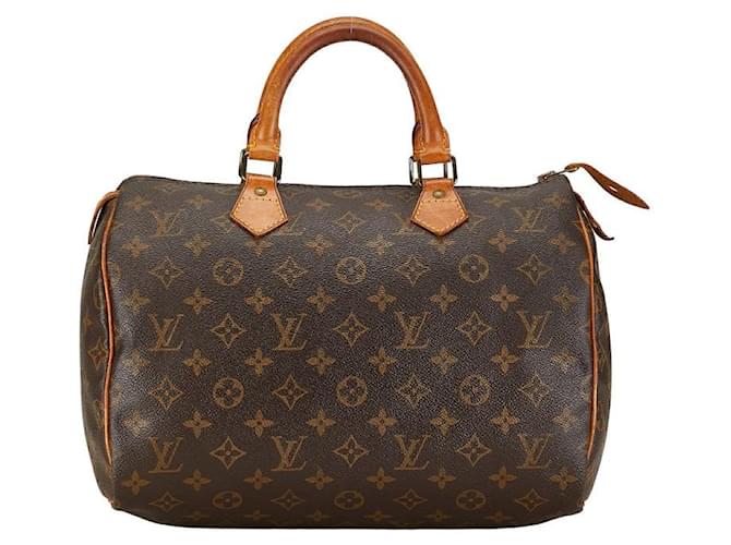 Louis Vuitton Speedy 30 Canvas Handtasche M41526 in gutem Zustand Leinwand  ref.1394816