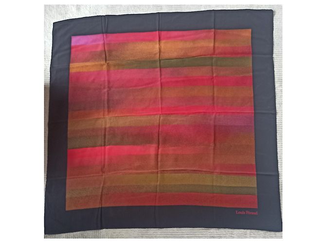 Sciarpa Louis Féraud in seta multicolore 85x85 cm