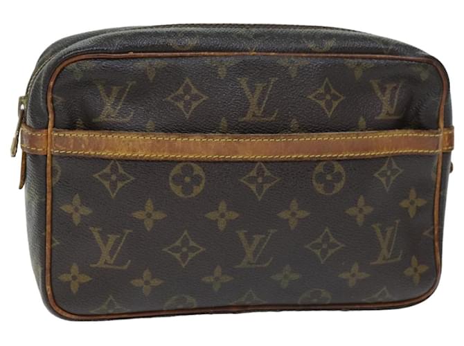 LOUIS VUITTON Pochette Monogramme Compiègne 23 M51847 Auth LV 74580 Toile  ref.1394865