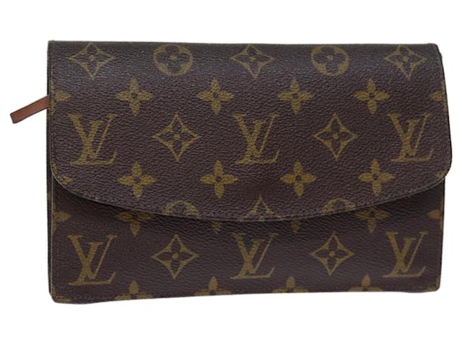 LOUIS VUITTON Monogramm Pochette Rabat 20 Clutch M.51935 LV Auth mr158 Leinwand  ref.1394875